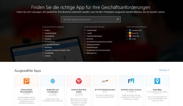 Dynamics 365 AppSource